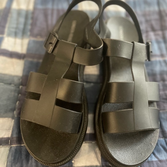 London Rebel Hattie Fisherman Jelly Sandal, 10 Wide - Picture 6 of 8